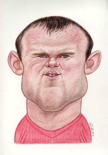 Cartoon: Wayne Rooney (medium) by Gero tagged caricature