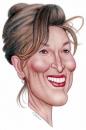 Cartoon: Meryl Streep (small) by Gero tagged caricature