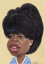 Cartoon: Oprah Winfrey (small) by Gero tagged caricature