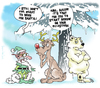 Cartoon: Bad Elf esteem (small) by NEM0 tagged elf,esteem,self,reindeer,rudolf,santa,clauss,xmas,christmas,polar,bear,north,pole,profesion,coaching,counseling,nemo,nem0