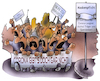 Cartoon: Coronademo (small) by HSB-Cartoon tagged covid19,corona,pandemie,demo,demonstration,querdenker,querdenkerdemo,aluhutträger,lockdown,cartoon,verbot,coronaleugner