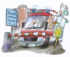 Cartoon: Finanzspritze (small) by HSB-Cartoon tagged hospital,krankenhaus,krankenwagen,sanitäter,patient,finanzen,spritze,finanzspritze,malteser,blaulicht,klink,cartoon,karikatur,hsb,airbrush