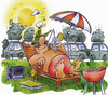 Cartoon: holiday (small) by HSB-Cartoon tagged holiday,urlaub,car,sun,auto,verkehr,sonne,ferien,home,zuhause