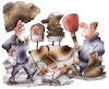Cartoon: Hundekotbeutel (small) by HSB-Cartoon tagged hundekotbeutel,hund,hundehalter,gassigehen,hundeauslauf,karrikatur,hundehalterin,hundebesitzer,großhund,kampfhund,kleinhund,kleintier,hundezucht,hunderasse,karikatur