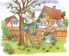 Cartoon: Nackter Baum (small) by HSB-Cartoon tagged baum,herbst,blätter,winter,scharm,scharmgefühl,garten,natur,laub,cartoon,karikatur,airbrush