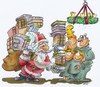 Cartoon: Santa Claus (small) by HSB-Cartoon tagged bildung weihnachten nikolaus advent buch