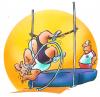 Cartoon: the Olympic idea (small) by HSB-Cartoon tagged olympic,sport,beijing,pecking,china