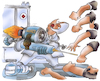 Cartoon: Turboimpfen (small) by HSB-Cartoon tagged impfen,impfung,arzt,hausarzt,arztpaxis,covid19,corona,pandemie,ärztezentrum,turbo,astraceneka,biontec,lockdown,spritze,patient