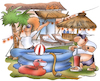 Cartoon: Urlaub zuhause (small) by HSB-Cartoon tagged urlaub,ferien,ferienhaus,sommer,urlaubsfeeling,heim,garten,swimmingpool,südseefeeling,urlaubsort,freizeit