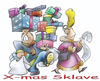 Cartoon: X-mas slave (small) by HSB-Cartoon tagged xmas,christmas,weihnachtweihnachten,present,geschenke,couple,cartoon,caricature,airbrush