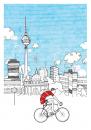 Cartoon: Berlin (small) by agataraczynska tagged illustration