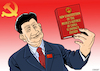 Cartoon: Xi Jinping forever (small) by Enrico Bertuccioli tagged china,xjjinping,chairman,chineseconstitution,government,chinesegovernment,power,control,chinesecommunistparty,leader,leadership,authoritarianism,democracy