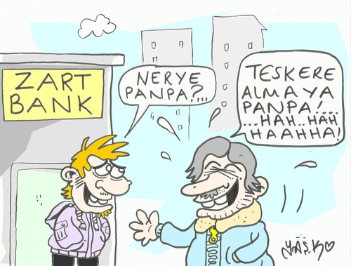 Cartoon: absurd (medium) by yasar kemal turan tagged absurd