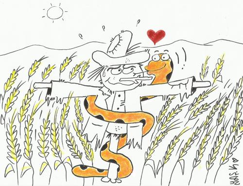 Peace And Love Cartoon. Cartoon: BIG LOVE (medium) by