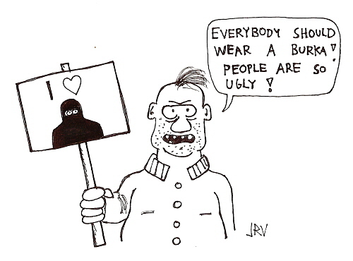 Everybody should wear a burka