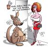 Cartoon: Auf einen Sprung (small) by rpeter tagged sex,känguruh,hure,rotlicht