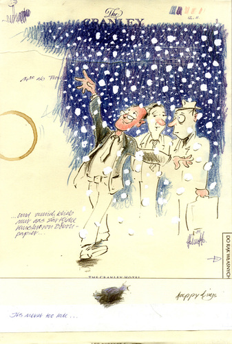 Cartoon: Christmas Card 95 (medium) by helmutk tagged social,life