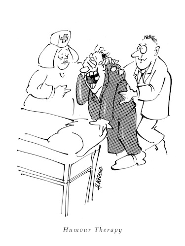 Cartoon: Fun-Therapy (medium) by helmutk tagged medical