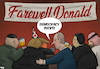 Cartoon: Farewell party (small) by Tjeerd Royaards tagged trump,putin,russia,usa,elections,defeat,democracy