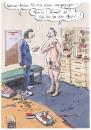Cartoon: Arzt (small) by woessner tagged arzt nackt nude doctor medical medizin untersuchung