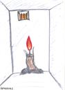 Cartoon: hope behind bars (small) by Seydi Ahmet BAYRAKTAR tagged hope,behind,bars