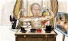 Cartoon: Der starke Mann im Kreml? (small) by SchmidtFineArt tagged art krieg kriese karikatur kunst russland putin man mann präsident gesellschaft europa politik politiker ukraine cartoon comic demokratie deutschland humor illustrtion medien regierung