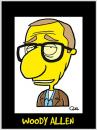 Cartoon: WOODY ALLEN CARICATURE (small) by QUEL tagged woody,allen,caricature