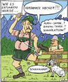 Cartoon: 1vobobild008 (small) by VoBo tagged alpen schuh schuhplattle scharf bauer bayern tanzen