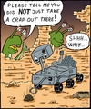 Cartoon: Mars2012-04 (small) by VoBo tagged space,mars,raumfahrt,curiosity,cats,pets,marsians,aliens,landing,research,science,travelling,spacetravel,rover,explorer,exploration,expedition,planets
