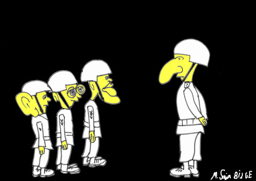 Cartoon: yorumsuz (medium) by MSB tagged yorumsuz