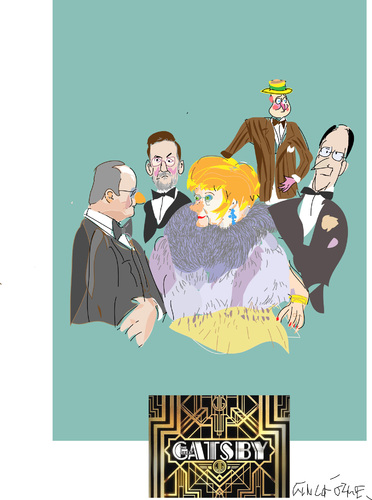 Great Gatsby By gungor | Media & Culture Cartoon | TOONPOOL