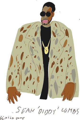 Cartoon: Sean Diddy Combs (medium) by gungor tagged leader,of,hip,hop,leader,of,hip,hop