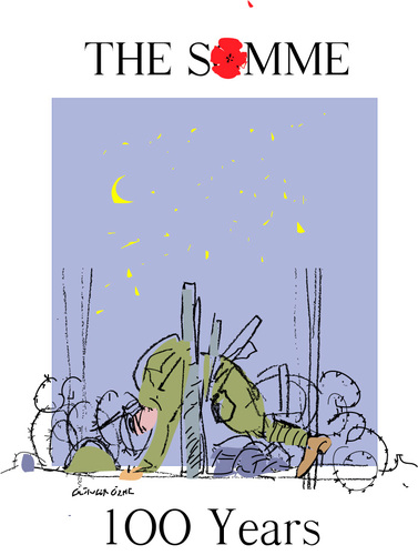 Cartoon: The Somme (medium) by gungor tagged world,war