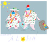 Cartoon: Aloha (small) by gungor tagged tourism