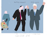 Cartoon: Downfall of B.Netanyahu (small) by gungor tagged israeli,new,government