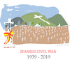 Cartoon: Spanish Civil War (small) by gungor tagged spain