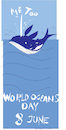 Cartoon: World Oceans Day 8 June (small) by gungor tagged whales