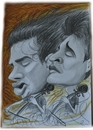 Cartoon: 2cellos (small) by Tomek tagged 2cellos