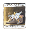 Cartoon: Ohne Titel (small) by Peter Bauer tagged hitchcock,vögel