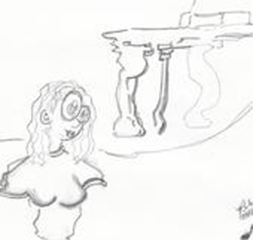 Cartoon: Chelsea Clinton (medium) by RtP tagged cartoon