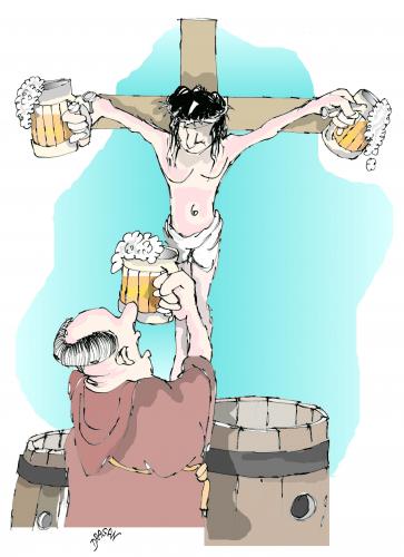 Cartoon: cerveza (medium) by Dragan tagged cerveza