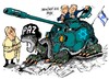 Cartoon: Francisco-Peres-Netanyahu-Paz (small) by Dragan tagged el,papa,francisco,shimon,peres,benjamin,netanyahu,izrael,palestina,paz,polit6ics,cartoon