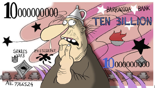 Cartoon: Hiper Inflation... (medium) by berk-olgun tagged hiper,inflation