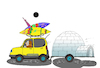 Cartoon: Caravan... (small) by berk-olgun tagged caravan