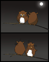 Cartoon: Owl Joke... (small) by berk-olgun tagged owl,joke