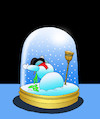 Cartoon: Snowman... (small) by berk-olgun tagged snowman