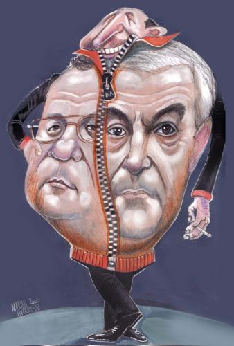 Cartoon: POLITICAL MIXTURE (medium) by Marian Avramescu tagged mav