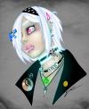 Cartoon: Kay (small) by Jo-Rel tagged goth,chick