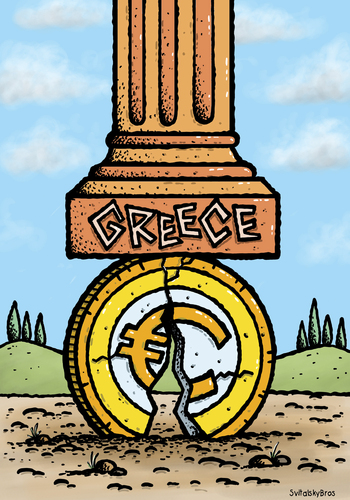 Griekenland sloopt de euro