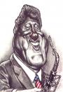 Cartoon: Bill Clinton (small) by Tonio tagged caricature,portrait,politics,usa,america